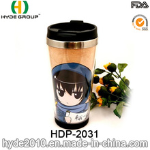 16oz Double Wall Pretty Stainless Steel Coffee Mug (HDP-2031)